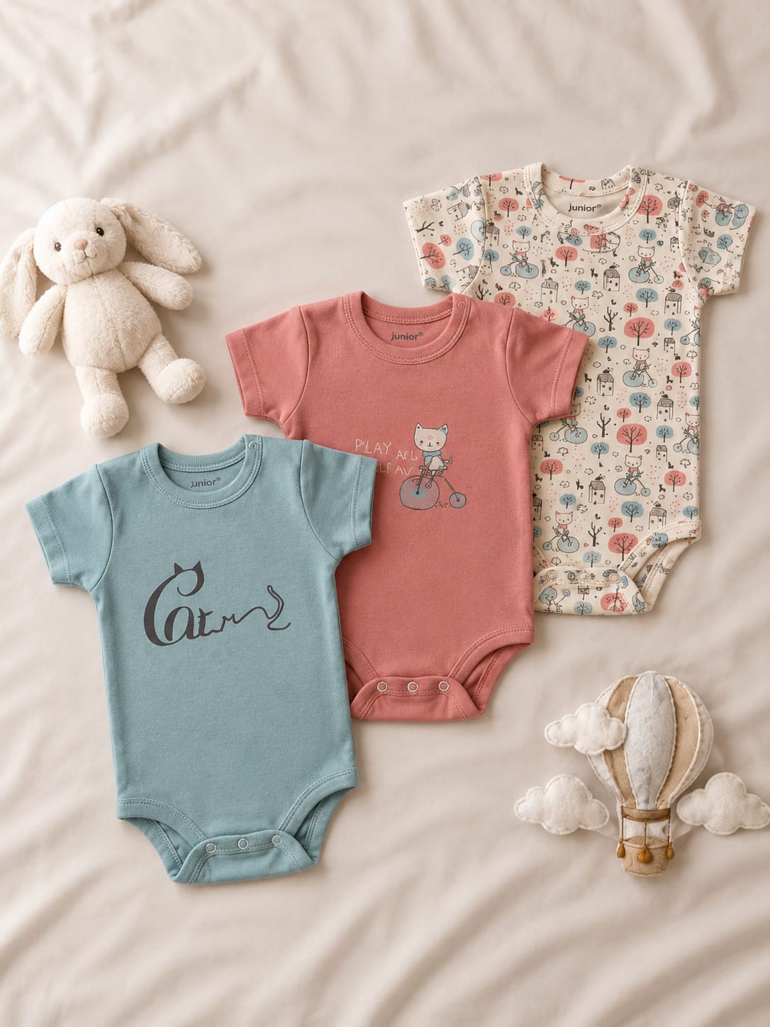 Baby Bodysuit Pack Of 3 5213-72