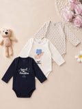 Baby Bodysuit Pack Of 3 6213-76