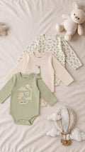 Baby Bodysuit Pack Of 3 6213-77