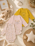 Baby Bodysuit Pack Of 3 6213-69